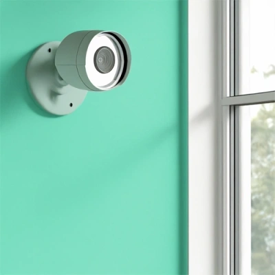 Orange County vivint camera facing a window
