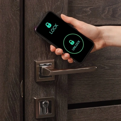 Orange County vivint connected smart lock
